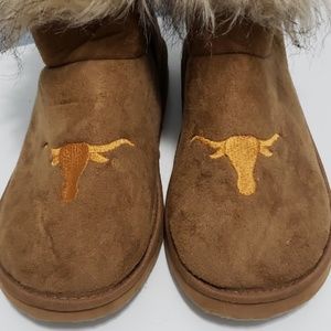 Texas Longhorn slippers